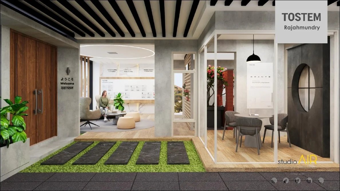 TOSTEM office by Simfy Re'Live